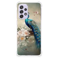 Case Anti-shock voor Samsung Galaxy A33 Vintage Pauwen - thumbnail