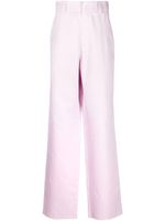 Zegna pantalon ample à taille haute - Rose - thumbnail