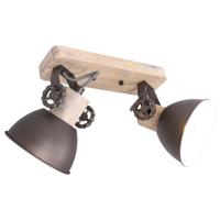 Steinhauer PlafondspotGearwood 2-lichts - 7969A - thumbnail