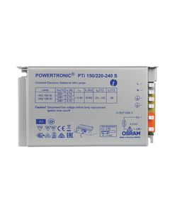 OSRAM Hogedruklamp Elektronisch voorschakelapparaat 150 W (1 x 150 W) voor lichtinbouw, metalen behuizing PTI 150/220-240 S VS20