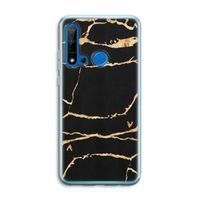 Gouden marmer: Huawei P20 Lite (2019) Transparant Hoesje