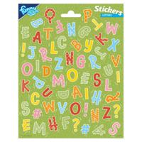 Totum Stickervel letters