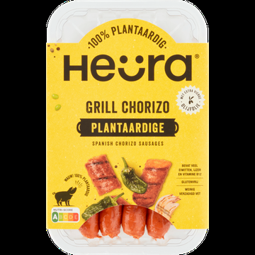 Heura Grill Chorizo Plantaardige Spanish Chorizo Sausages 216 g bij Jumbo