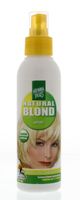 Natural blond lightening spray