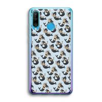 Zeemeermin: Huawei P30 Lite Transparant Hoesje
