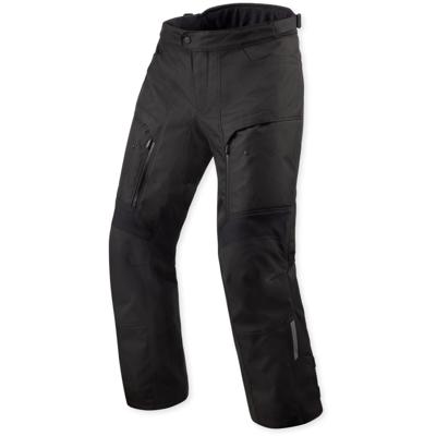 REV'IT! Outback 5 H2O pants, Textiel motorbroek heren, Zwart kort