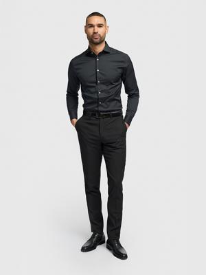 Cavani Cavani Monaco Shirt Zwart | Peaky Blinders