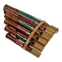 Panfluit Groen-Rood - thumbnail