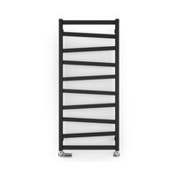 Designradiator Sapho Zig Recht 50x109.6 cm 406W Antraciet - thumbnail