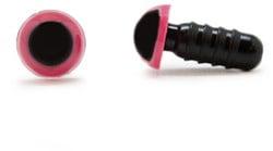 Veiligheidsogen Roze 8mm per paar