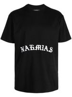 Nahmias t-shirt en coton à logo imprimé - Noir - thumbnail