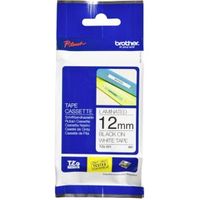Brother lettertape TZE-231 wit/zwart 12 mm Brother lettertape TZE-231 wit/zwart 12 mm