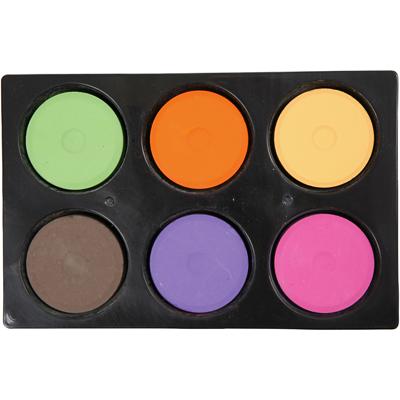 Colortime Waterverf, h: 16 mm, d 44 mm, extra kleuren, 1 doos