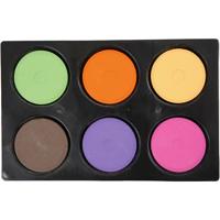 Colortime Waterverf, h: 16 mm, d 44 mm, extra kleuren, 1 doos
