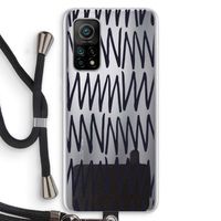 Marrakech Zigzag: Xiaomi Mi 10T 5G Transparant Hoesje met koord