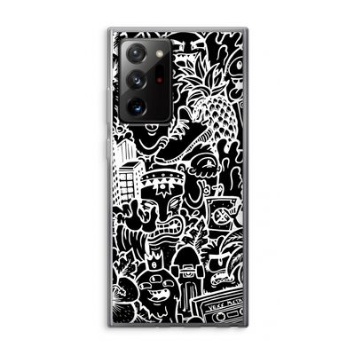 Vexx Black Mixtape: Samsung Galaxy Note 20 Ultra / Note 20 Ultra 5G Transparant Hoesje