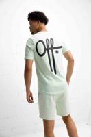 Off The Pitch Fullstop Slim Fit T-Shirt Heren Mintgroen - Maat XS - Kleur: Mint | Soccerfanshop