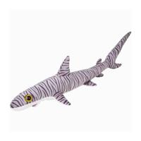 Nature Planet pluche tijgerhaai - gestreept - knuffel haaien - 110 cm