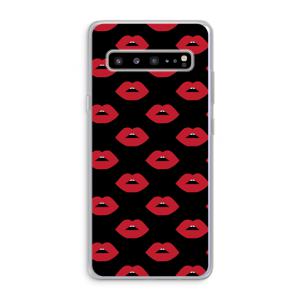 Lips: Samsung Galaxy S10 5G Transparant Hoesje