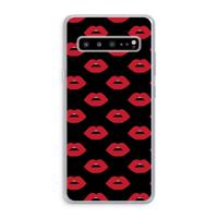 Lips: Samsung Galaxy S10 5G Transparant Hoesje - thumbnail