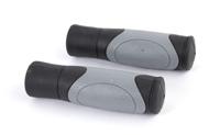 Velo handvat kraton/gel 125mm, zwart/grijs