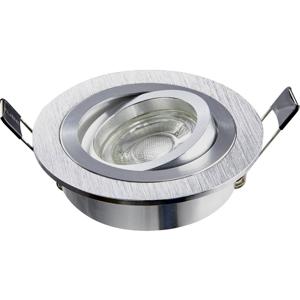 Heitronic 500591 DL7801 Inbouwlamp LED LED vast ingebouwd 8 W Aluminium