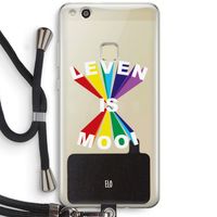 Het Leven Is Mooi: Huawei Ascend P10 Lite Transparant Hoesje met koord