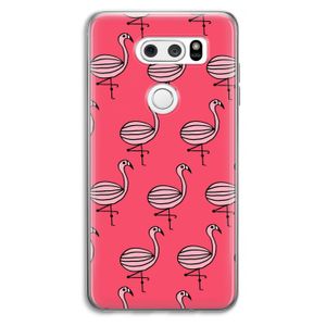 Flamingo: LG V30 Transparant Hoesje