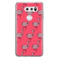 Flamingo: LG V30 Transparant Hoesje