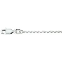 TFT Zilveren Ketting Anker Gediamanteerd 1,6 mm 60 cm