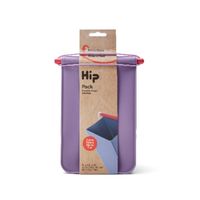 HIP - Herbruikbare Lunchzak, Pack - Medium, 2.6 Liter, Paars - HIP - thumbnail