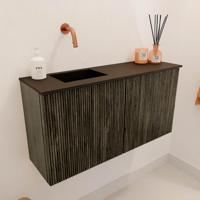 Toiletmeubel Mondiaz Joya | 80 cm | Meubelkleur Shadow | Faye wastafel Urban Links | Zonder kraangat(en) Toiletmeubel Mondiaz Joya | 80 cm | Meubelkleur Shadow | Faye wastafel Urban Links | Zonder kraangat(en)