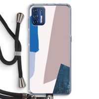 Lapis: Motorola Moto G9 Plus Transparant Hoesje met koord