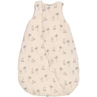 CANDIDE Newborn deken - 70 cm - 3/9 maanden - Wit met tijgerprint
