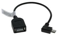 Adapterkabel micro-USB - OTG (On-The-Go) - 90graden - thumbnail
