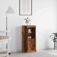Dressoir Oud hout 41 x 37 x 100 cm Bewerkt hout