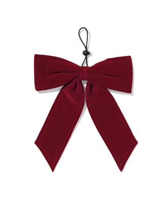 HEMA Piek 27cm Strik Stof Rood