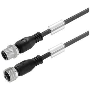 Weidmüller 1906300160 Sensor/actuator aansluitkabel M12 Aantal polen (sensoren): 4 1.60 m 1 stuk(s)