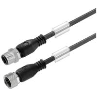 Weidmüller 1906300160 Sensor/actuator aansluitkabel M12 Aantal polen (sensoren): 4 1.60 m 1 stuk(s)