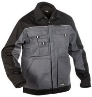 DASSY werkjas lugano p/k grijs/zwart xl
