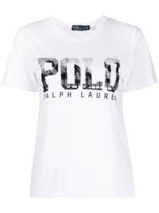 Polo Ralph Lauren t-shirt en coton à logo imprimé - Blanc