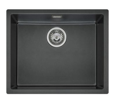 Reginox Texel 50 x 40 black silvery spoelbak