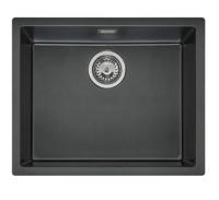 Reginox Texel 50 x 40 black silvery spoelbak