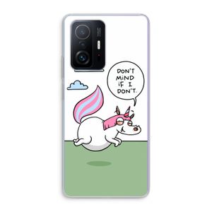 Unicorn: Xiaomi 11T Transparant Hoesje