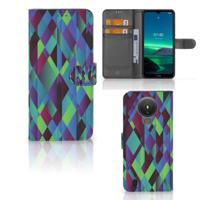 Nokia 1.4 | Book Case | Abstract Green Blue Nokia 1.4 | Book Case | Abstract Green Blue