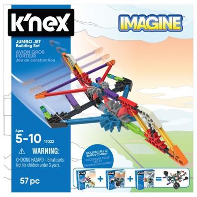 Cilgro K&apos;nex bouwset jet, 57dlg.