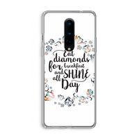 Diamonds: OnePlus 8 Transparant Hoesje Diamonds: OnePlus 8 Transparant Hoesje