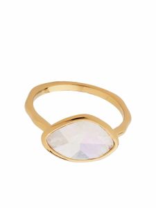 Monica Vinader bague Petal - Or