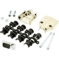 MH Connectors MHDTPK9HD15MS-K D-sub male connectorset 180 ° Aantal polen: 9 Soldeerkelk 1 stuk(s)