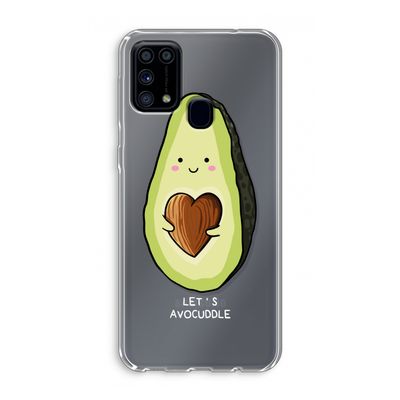 Avocuddle: Samsung Galaxy M31 Transparant Hoesje